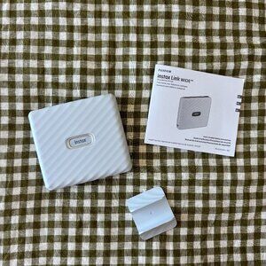 Fujifilm Instax Link Wide Printer - Ash White